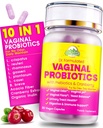 Prebiotics & Cranberry를 가진 여성을 위한 질 Probiotics - 박사. 공식적인 Feminine PH 균형 매일 보충교재, 지원 질 냄새 통제 & Urinary Tract 건강, 30의 서빙