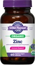 Oregon의 Wild Harvest 아연 - USDA 인증 유기, Microbiome 지원 허브와 면역 지원을위한 Vegan 캡슐 - Non-GMO, 60 카운트