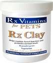Rx Vitamins Rx Clay Powder for Pet - 개 및 고양이를위한 항체 및 항체 - Pet Digestive Health & Stool Support - Elimination- 3.52 oz에 대한 Cat & Dog Supplement.