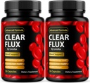(2 팩) 명확한 유출 - 명확한 유출 보충교재, ClearFlux의 명확한 유출 알약, ClearFlux 보충교재, 명확한 유출 캡슐, ClearFlux 지원 알약, 명확한 유출 진보된 보충교재, 2 달을 위한 60의 캡슐