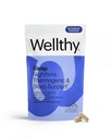 Wellthy Night Time Thermogenic - 비타민 B6, Ashwagandha & Melatonin - 여성을위한 야간 열 발생 - Belly Thermogenic - 여성, 60ct을위한 천연 체중 감량 보충제