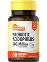 Sundance Probiotic Acidophilus | 500 백만 활성 문화 | 60 빠른 릴리스 캡슐 | Non-GMO, 글루텐 무료 보충