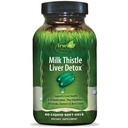 Irwin Naturals Milk Thistle Liver Detox - 60 Liquid Soft-Gels, Dandelion, Artichoke, Turmeric & Green Beet Root와 함께 라이브 건강 지원 - 30 총 서빙
