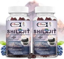 Shilajit Gummies for Men & Women, Shilajit Pure Himalayan Original Multi-Supplement, Shilajit Ashwagandha & Trace Minerals & Fulvic Acid for Energy, Strength & Immunity, 60 서빙