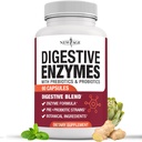 Gut 건강을 위한 새로운 AGE 소화 효소 - Probiotic Multi Enzymes with Prebiotics and Probiotics with Lipase for Women and Men for Digestive Health, Digestion - 60 Count