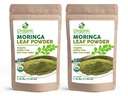유기농 모링가 분말 - 35.28 온스 | 팩 2 인| USDA 유기, 비 GMO, 코셔, Halal, Moringa Olifera 분말 - 100% Raw and Natural, OSR