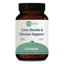 LivTone - Liver Care, Liver Support는 Amla, Andrographis & Picrorhiza, Natural Detox 용 유기 허브와 함께 여성 및 남성을위한 보충을 지원합니다 - 90 캡슐 (1 개)