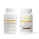 Tri-Magnesium, 90 캡슐 및 비타민 D3 125 mcg, 90 맛의 Chewables와 통합 치료 번들 - 하트 기능 및 뼈 건강 * 지원 - 뼈 건강 지원