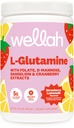 Wellah L 글루타민 Strawberry Lemonade 맛 (50 인분) - 5g L 글루타민 Per 서빙, 스테비아