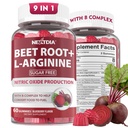 잎 뿌리 Gummies & L 아르기닌, 남자 & 여자 w/Organic 베레, B1, B2, B3, B5, B6, Folate, 에너지 부스트 & 순환 지원, 설탕 무료, 120 Cts를 위한 B12