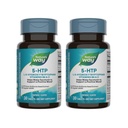 Nature 's Way 5-HTP, L-5-Hydroxytryptophan, 긍정적 인 Outlook *, 비타민 B6, 비타민 C, Griffonia Bean Extract, 30 정제 (5 월 Vary) - 2 팩을 홍보하기 위해 세로토닌을 돕습니다