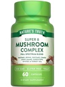 Nature's Truth Mushroom Complex Capsules | 60 개 | 슈퍼 8 버섯의 전체 스펙트럼 복합재 | Vegan, Non-GMO, & Gluten 무료 보충