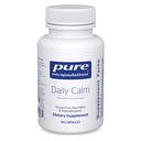 Pure Encapsulations Daily Calm - Vegan 스트레스 및 수면 지원 보충 - Ashwagandha, Saffron, GABA 및 L-Theanine - Non-GMO, Soy-Free 및 글루텐 - 무료 60 캡슐 포함