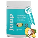 JUNP Electrolytes Powder No Sugar No Carbs - Pina Colada Coconut Pineapple Keto Electrolyte 음료 혼합 - 칼륨 및 소금 하이드로 션 분말 전해질 - Zero Calorie Sugar Free Electrolyte Powder 90ct