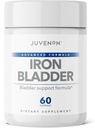 Juvenon Iron Bladder - 건강한 Bladder 기능을위한 초본 보충 - 호박 씨앗 추출물, Soy Germ 추출물, Saw Palmetto와 Incontinence 지원
