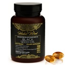 검은 씨앗 오일 캡슐 - 냉 프레스 120 Softgels 500mg, 프리미엄 품질 Nigella Sativa,100% 순수 블랙 Cumin 씨앗 오일 - Non-GMO (120 카운트 - 1 플라스틱 병 팩)