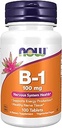 NOW 식품 비타민 B-1 (Thiamine) 100mg, 100 정제 (팩 2)