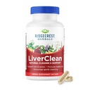 Ridgecrest 초본 LiverClean, 초본 간호 지원 보충교재, Blessed 이틀, Dandelion, Detox, Cleanse 지원, 건강한 Bile (60의 모자, 30의 봉사)