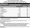 Fortifeye Super 뉴질랜드 잔디 Fed Whey Protein 바닐라 맛, 20 서빙, 1 팩 - 운동, 스포츠 영양 및 Immune 시스템을 개선하기위한 Non-Denatured Organic Grass Fed Whey Protein Powder