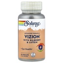SOLARAY Vizion, Veg 캡(Btl-Plastic) 42mg | 90ct