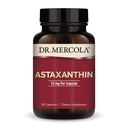 Mercola Organic Astaxanthin 박사 - 12 mg Astaxanthin - 강력한 산화 방지제 지원 - 유기 미생물 추출물 - 비 GMO, 글루텐 - 무료 & Soy - 무료 30 캡슐 (30 인분)