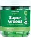 Nutricost 유기 슈퍼 그린 (Unflavored) 20 Stickpacks - 글루텐 프리, 비 GMO