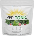 고급 바이오 영양 Pep 토닉은 Superfood 공식 50 과일, 야채, 허브 및 슈퍼 푸드 - Vegan, 채식주의자 - 9.84 OZ - 279 g
