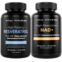 바이탈 비타민 Resveratrol 캡슐 + NAD + 관련 상품