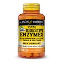 MASON NATURAL Plant는 Bromelain, Lactase, Papain & Protease를 가진 매우 소화 효소를 근거를 두었습니다 - 건강한 소화를 지원하고, 60의 캡슐을 감소시키십시오