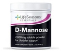 LifeSeasons D-Mannose Powder - 빠른 행동 UTI 구호 - Urinary Tract Health Supplement - Microflora & Eases Bladder Discomfort의 건강한 수준을 지원합니다 - 45 서빙