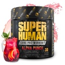 ALPHA LION Core Pre Workout Powder with Creatine for Performance, Beta Alanine for muscle, L-Citrulline for Pump & Tri-Source Caffeine for Sustained Energy (30 서빙, 과일 펀치 맛)