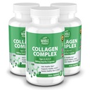 다 교원질 단백질 펩티드 보충교재 캡슐 - 1800mg 교원질 복잡한 유형 I, II, III, V, X - 합동 지원, 건강한 머리, 피부, 못, 아름다움 비타민, 100% 자연적인, 비 GMO 270ct (3)