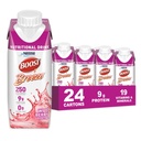BOOST Breeze Clear Nutritional Drink - 250 칼로리 - 19 비타민 & 미네랄 - 9 g Protein - 비타민 A 및 아연이있는 Fortified Clear Nutritional 음료 - 와일드 베리 풍미 - 8 fl oz (24 팩)