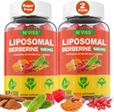 Liposomal Berberine Gummies 유기 + Berberine HCL + Turmeric의 Ceylon Cinnamon, Bitter Melon, Digestion, Liver, 전반적인 건강을 위한 Artichoke를 위한 섬유를 가진 Berberine 보충교재