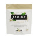 단백질 분말 바닐라 콩 - Vegan의 20g, 식물 기반 단백질 혼합 - 비 GMO, 비 Dairy, Gluten-Free - BCAA의 3.5g - 9 필수 아미노산 - 15-Day 공급 - 1 가방, 15 서빙