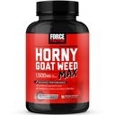 FORCE FACTOR Horny Goat Weed Max, Horny Goat Weed for Men and Women to Maximize Performance and Drive, Triple-Extract HGW Horny Goat Weed Herbal Supplement, 1500mg, 90 캡슐