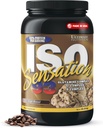 Glutamine Complex, ISO Sensation 93를 가진 궁극적인 영양 Whey Protein Isolate 분말 - 향상된 회복, 면역력 및 Gut 건강 - 카페 브라질, 2lbs를 위한 추가 Colostrum를 가진 Whey Protein Powder