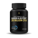 HUMANX Lactobacillus Gasseri & Reuteri+ 20억 CFU Plus Organic Prebiotics 및 Punicaligans - Probiotic Supplements - 미국 제작 - Non-GMO - 성능 구동 지연 릴리즈 캡슐