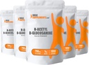 BulkSupplements.com N-Acetyl 글루코사민 분말 - NAG 분말, 글루코사민 750mg, 글루코사민 보충 - 글루코사민 분말, 글루텐 무료, 봉사 당 750mg, 5kg (11 파운드) (포장 5)