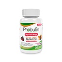 Probulin Total Care Kids Probiotic Chewable Tablets, My Little Bugs Prebiotics, Probiotics 및 Postbiotics Chew Supplements, 5 억 CFU, 15 Strains, 30 카운트 병
