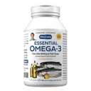 ANDREW LESSMAN Essential Omega-3 Orange - 60 Softgels - 매우 순수한, 높은 Potency Omega-3 오일. 높은 DHA, Stomach Upset 없음, 오염 물질 없음, 수성 없음. 작은 쉽게 삼키기 Softgels