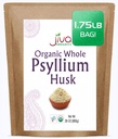 Jiva 유기 전체 심황 Husk (Isabgol) 1.75 LB (28 Oz) 점보 가방 - 비 GMO, 불연 - Keto 친화적 인, 수용성 섬유