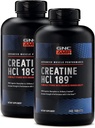 GNC AMP Creatine HCl 189, 표적 근육 건축업자 및 회복 보충교재, 빠른 흡수 성과 혼합, 480 조사