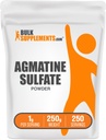 BulkSupplements.com Agmatine 황산염 분말 - 니트로 산화물 보충교재, 전 운동 분말 - 무연 & 글루텐, 서빙 당 1g, 250g (8.8 oz) (1의 포장)