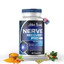 Nerve Recovery Pro - Alpha Lipoic Acid, Turmeric & Acetyl-L-Carnitine과 Nerve 지원 보충 - 건강한 Nerve 기능, 순환 및 혈액 흐름 지원 - 30 캡슐 - 1 팩
