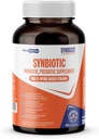 5개의 probiotic & prebiotic 긴장의 이중 이득을 가진 여성 & 남자를 위한 Syndigest probiotic 매일 배려, 균형 gut 건강 & 구호, 친절한 여행, 60의 캡슐 (2 십억 CFU/serving)