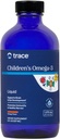 Trace Minerals Children's Omega-3 - 액체 보충 지원 Nervous & Immune 시스템 기능 - 어린이를위한 건강 보충 - EPA 및 DHA 지원 뇌 및 눈 발달 - 오렌지, 8 fl oz
