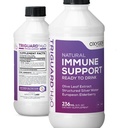 Triguard Plus Colloidal Silver Water, Sambucus Elderberry Extract & Olive Leaf Extract, 3-in-1 Liquid Immune Support 음료 준비 | 강력한 면역 시스템 부스터 | 훌륭한 맛 - 8oz, Made in USA