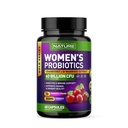 여성을위한 프로 바이오 틱 - 60 억 CFUs, 16 딸기, D-Mannose & Prebiotics - 소화, 면역, & 질 건강 지원 - Non-GMO, Dairy & Gluten-Free - 60 Veggie 캡슐