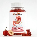 Butyrate Gummies Gut 건강 보충교재: 여성을 위한 Probiotic & Prebiotic 섬유 Gummies를 가진 Butyrate 남자 설탕 자유로운 소화 & 에너지 대사 지원 Vegan Hawthorn 풍미 30 일 공급
